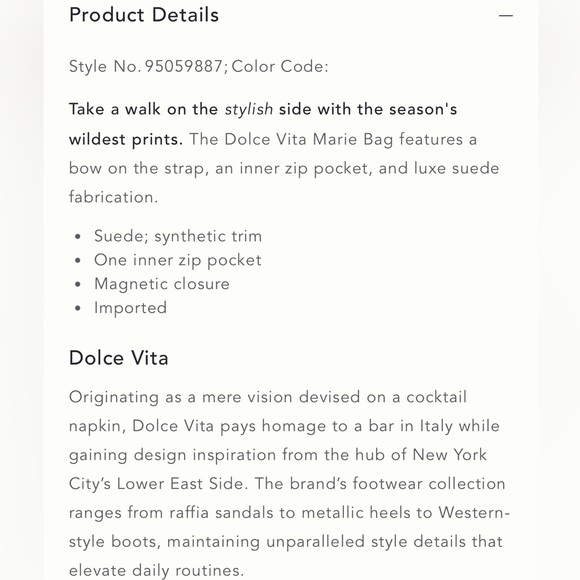 NWOT Dolce Vita Leopard Print Hobo Bag - Picture 6 of 6